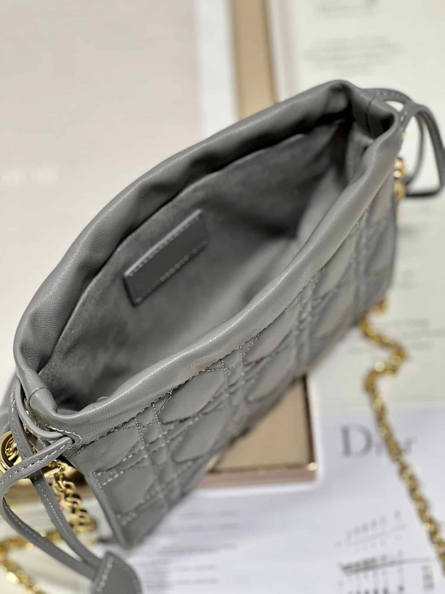 DIOR Lady Mini Bag - Dark Gray 24532 | Sandra Bags - Image 3