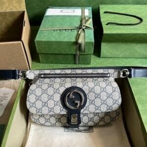 Gucci Blondie Belt Bag - White 90836 | Sandra Bags
