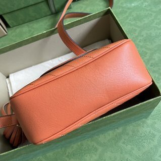 Gucci Blondie Small Leather Shoulder Bag – Orange 99404 | Sandra Bags - Image 2