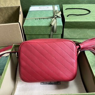 Gucci Blondie Small Leather Shoulder Bag – Red 54444 | Sandra Bags - Image 2