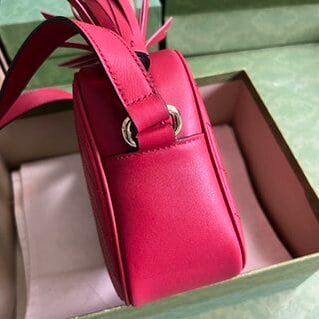 Gucci Blondie Small Leather Shoulder Bag – Red 54444 | Sandra Bags - Image 3