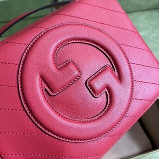 Gucci Blondie Small Leather Shoulder Bag – Red 54444 | Sandra Bags - Image 5