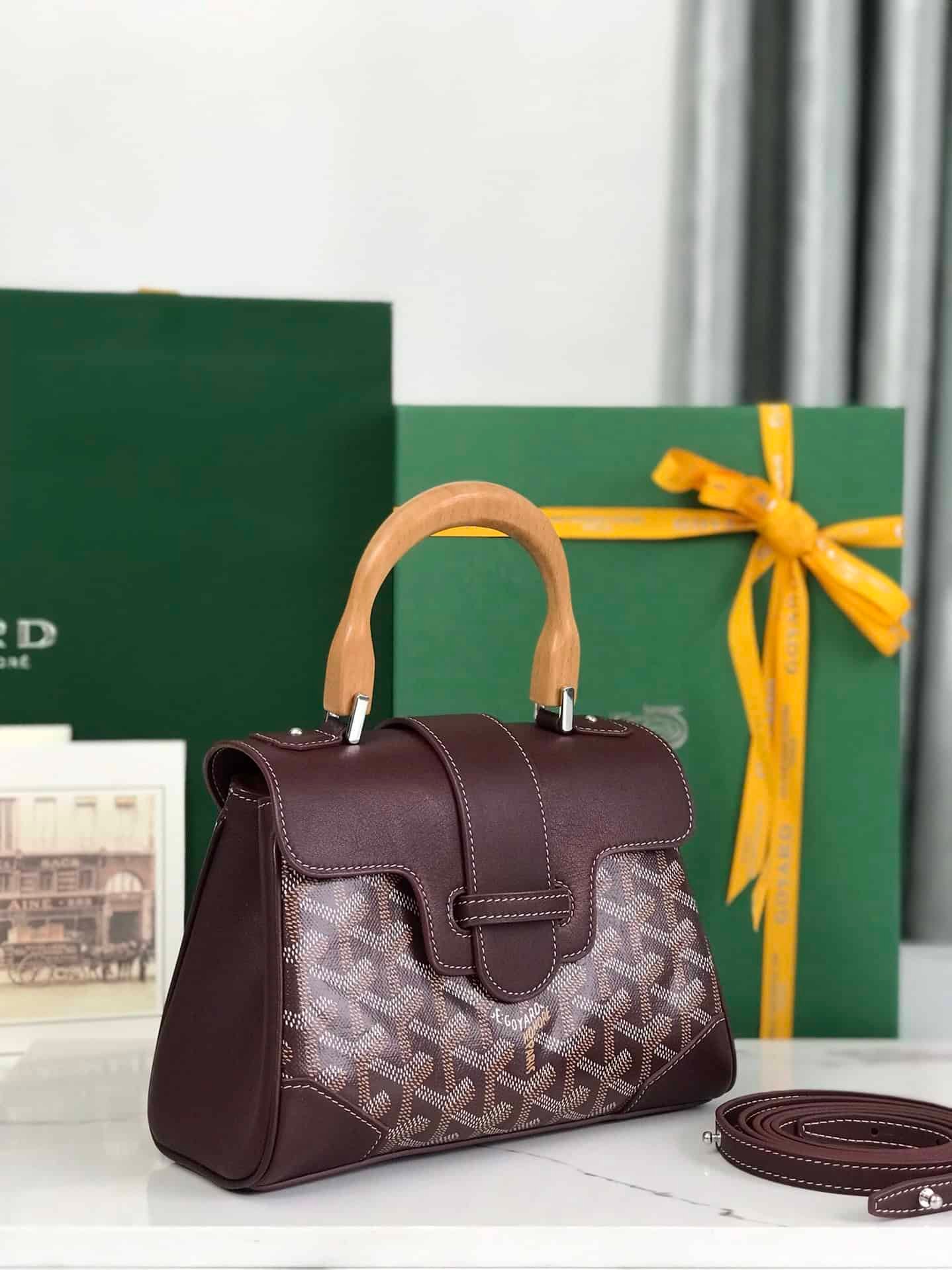 Goyard Saïgon Mini Handbag - Purple 35129 | Sandra Bags - Image 5