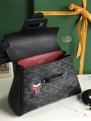 Goyard Saïgon Mini Handbag - Black 67052 | Sandra Bags - Image 2