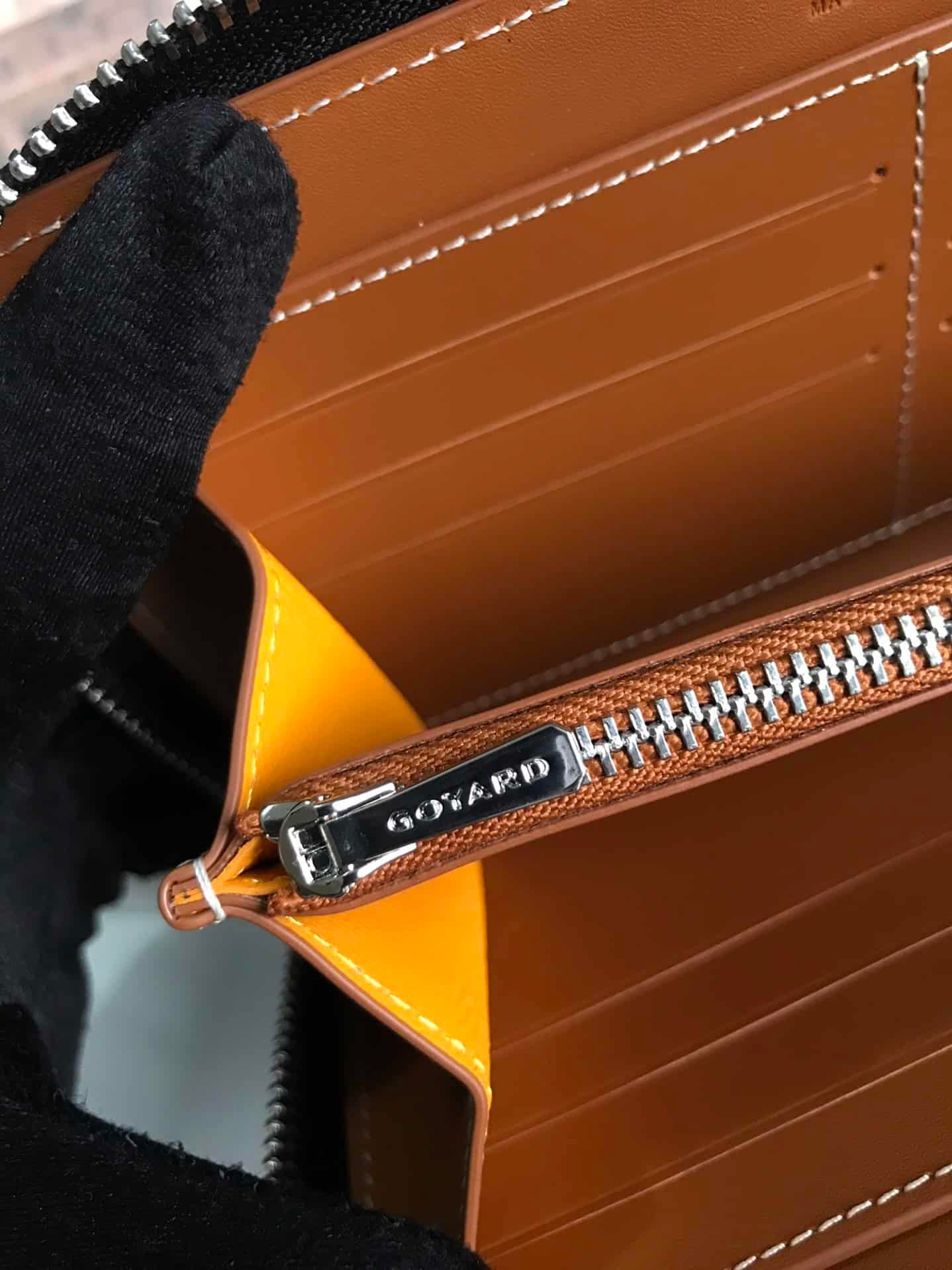 Goyard Matignon Large Long Wallet - Brown 52812 | Sandra Bags - Image 2