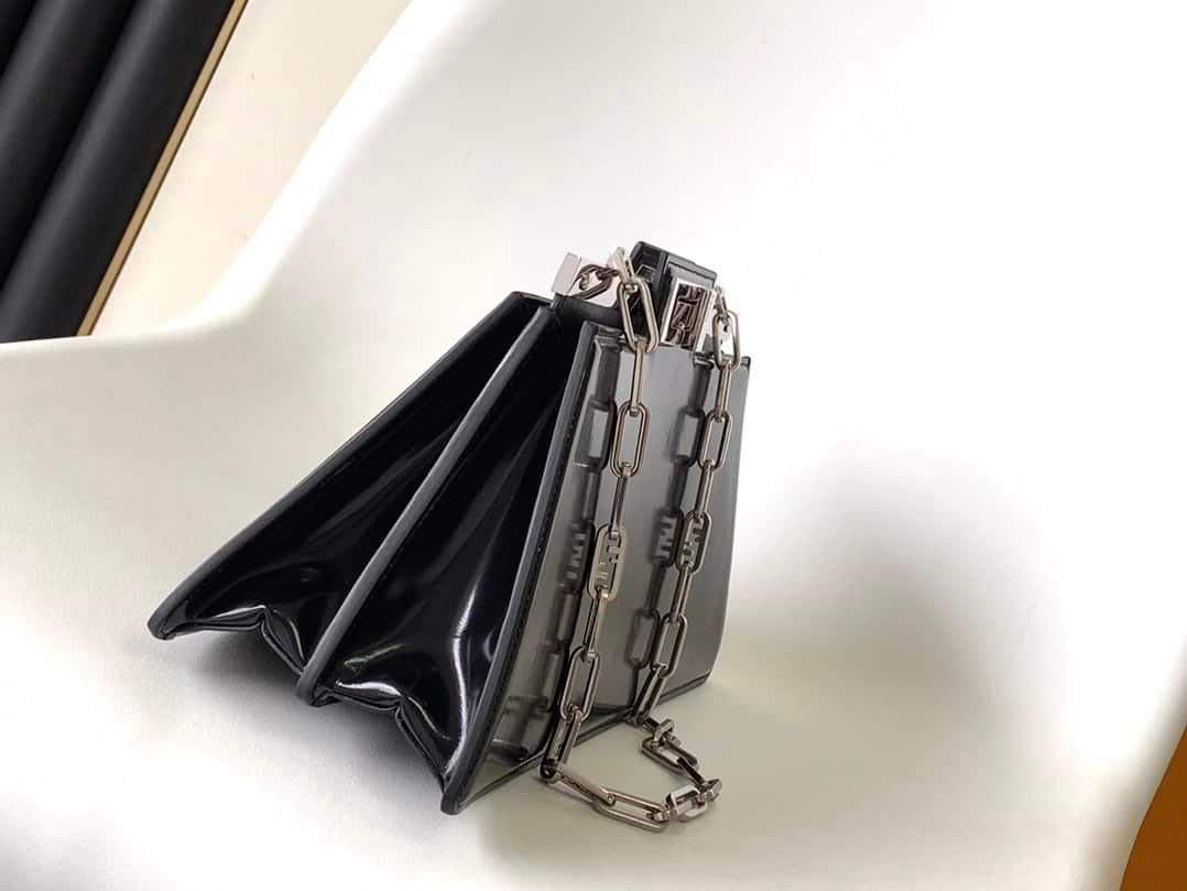 Fendi Peekaboo Cut Medium Bag - Black 30945 | Sandra Bags - Image 5