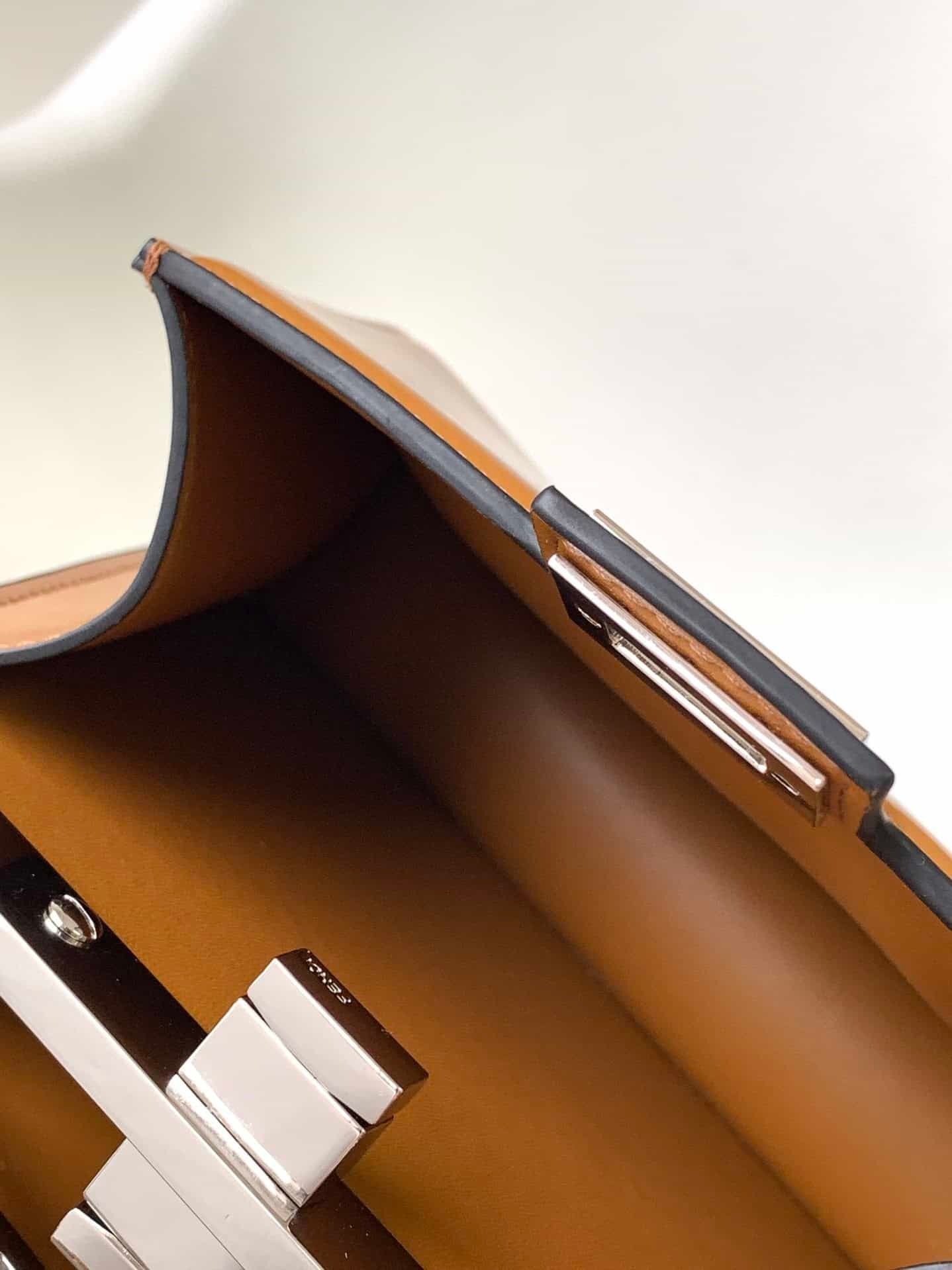 Fendi Peekaboo Cut Small Bag - Brown 38087 | Sandra Bags - Image 2