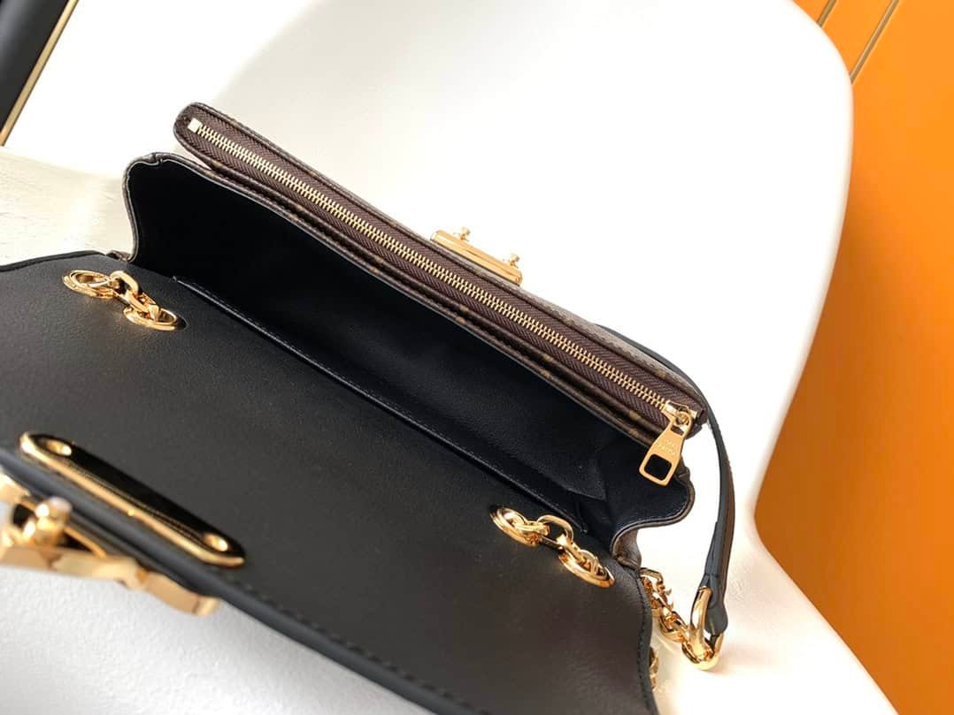 Louis Vuitton Marceau Chain Bag - Black 47734 | Sandra Bags - Image 2