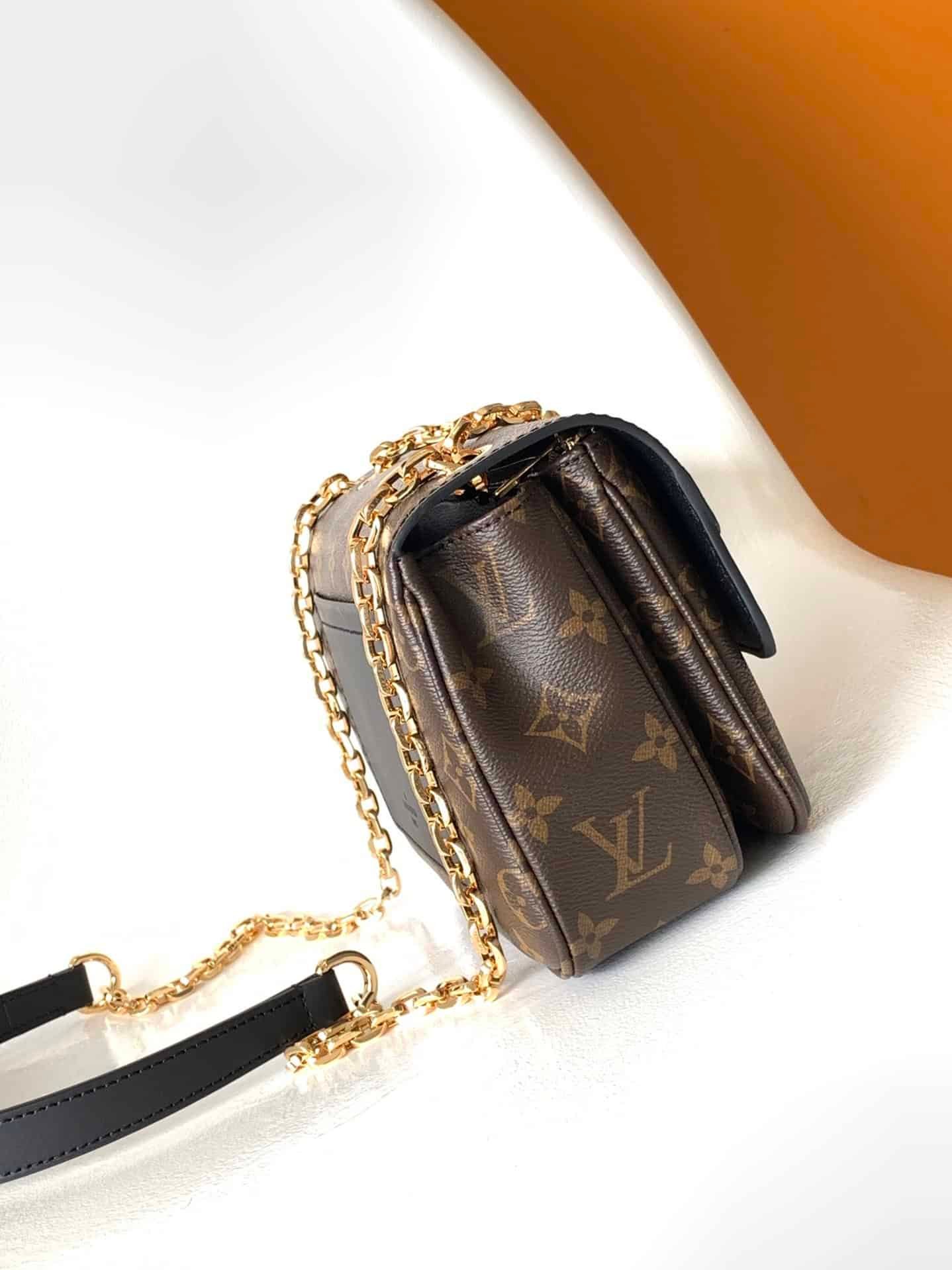 Louis Vuitton Marceau Chain Bag - Black 47734 | Sandra Bags - Image 5