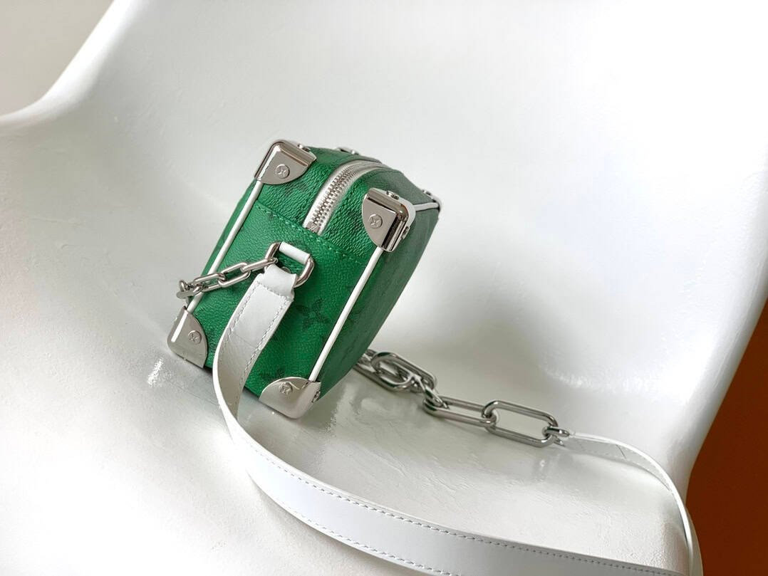 Louis Vuitton Mini Soft Trunk HandBag - Green 93381 | Sandra Bags - Image 5