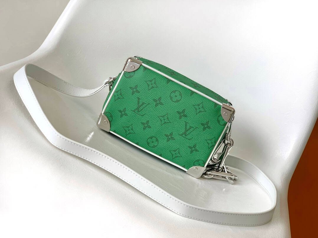 Louis Vuitton Mini Soft Trunk HandBag - Green 93381 | Sandra Bags - Image 4
