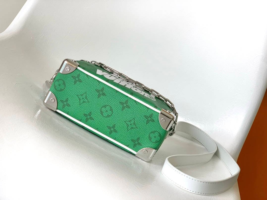 Louis Vuitton Mini Soft Trunk HandBag - Green 93381 | Sandra Bags - Image 3