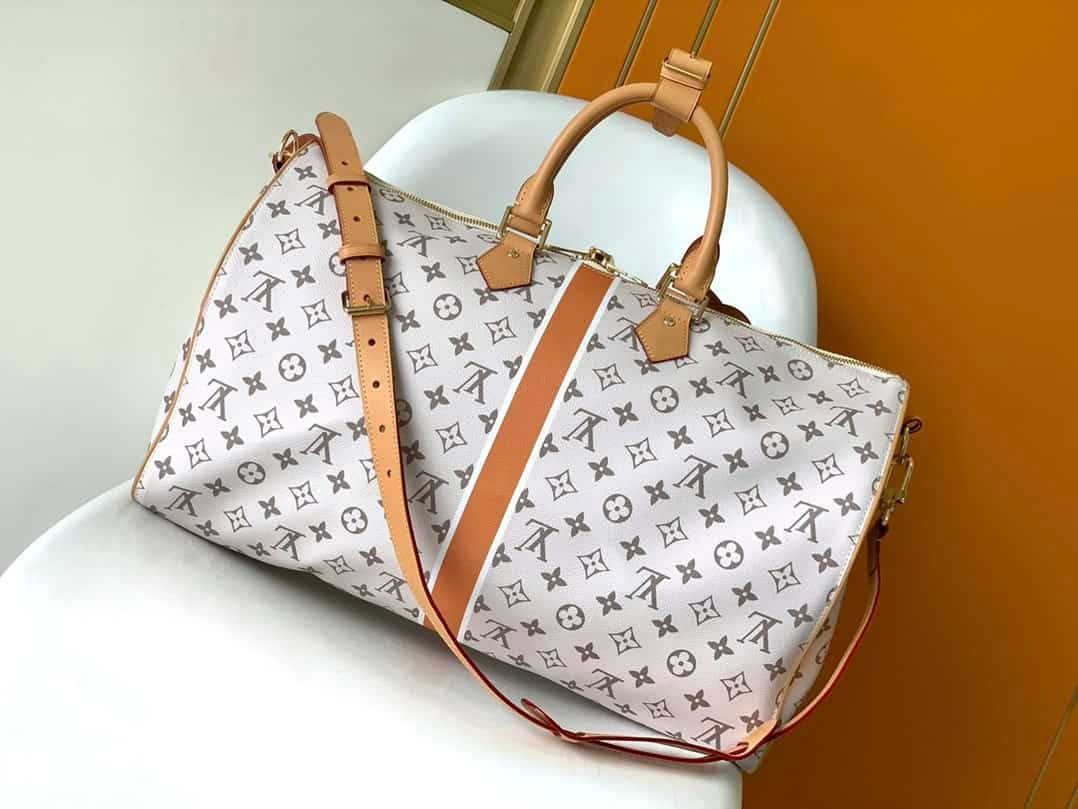 Louis Vuitton Neverfull Classic Handbag - White 38529 | Sandra Bags - Image 4