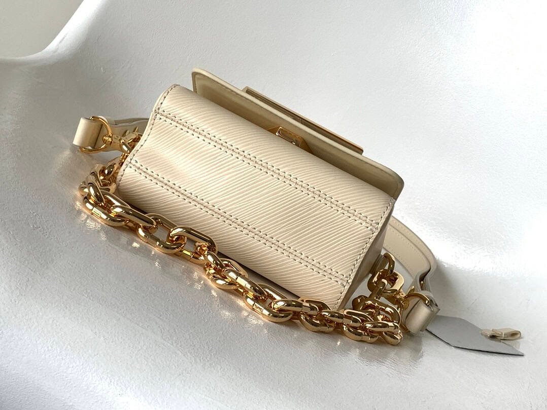 Louis Vuitton Twist Mini Handbag – White 85526 | Sandra Bags - Image 3