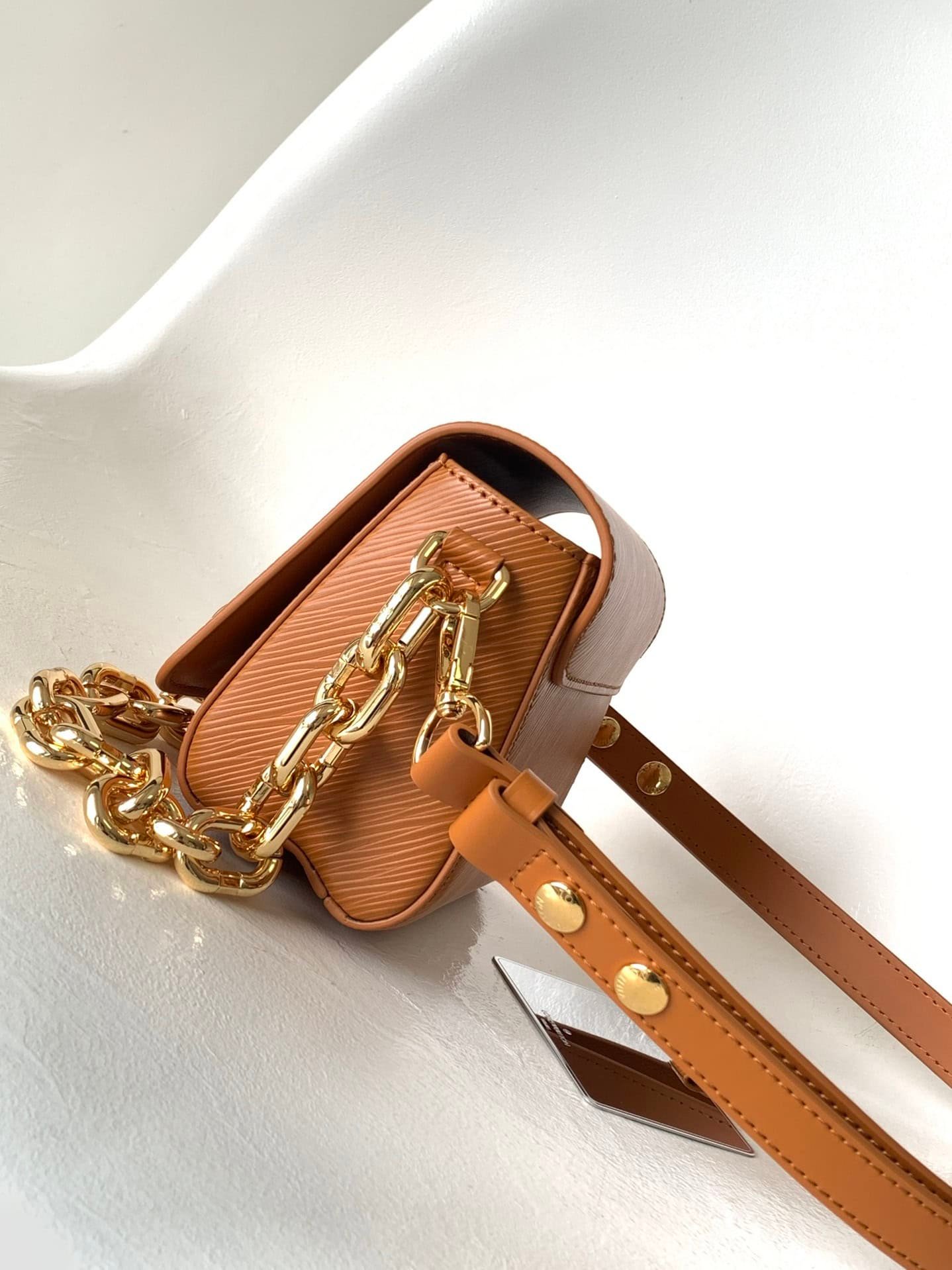 Louis Vuitton Twist Mini Handbag – Caramel 32114 | Sandra Bags - Image 5