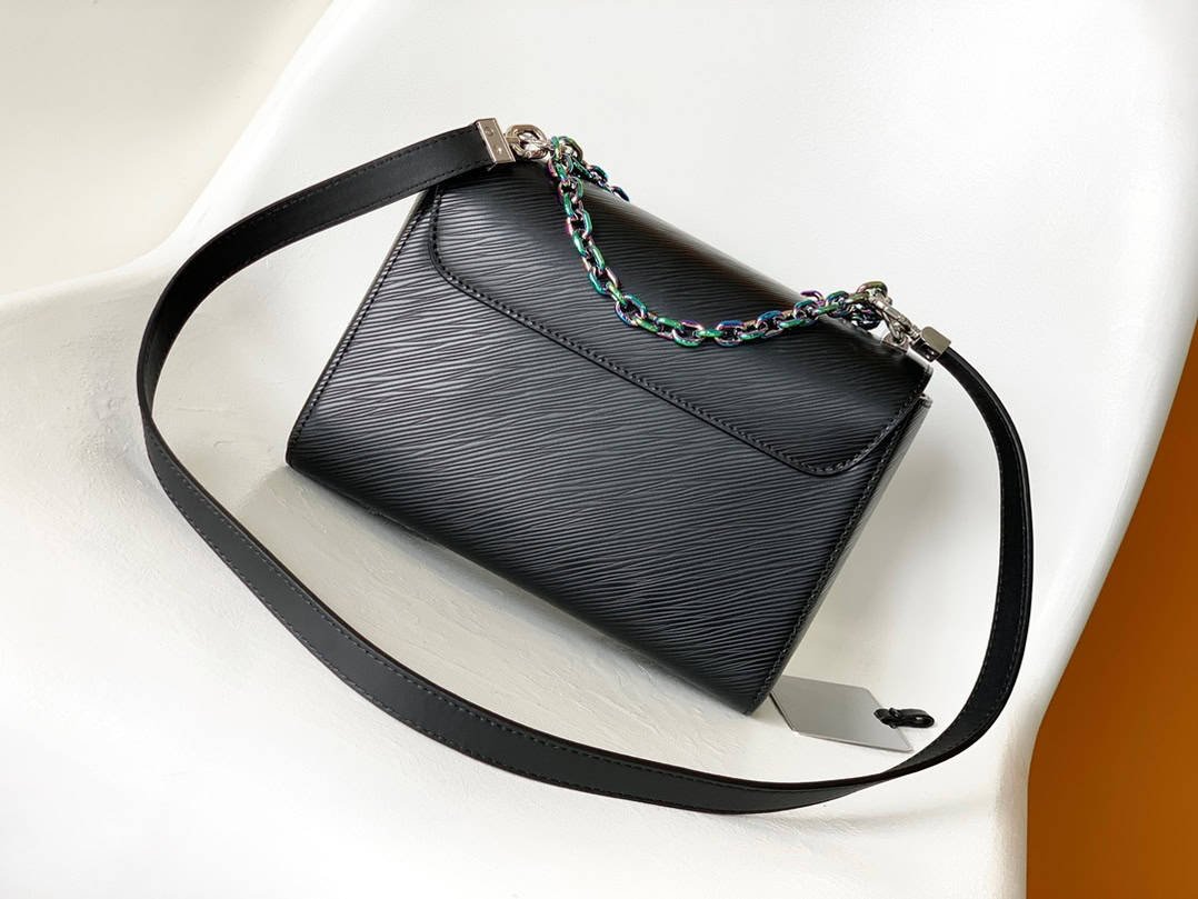 Louis Vuitton Twist Medium Handbag – Black 88293 | Sandra Bags - Image 4