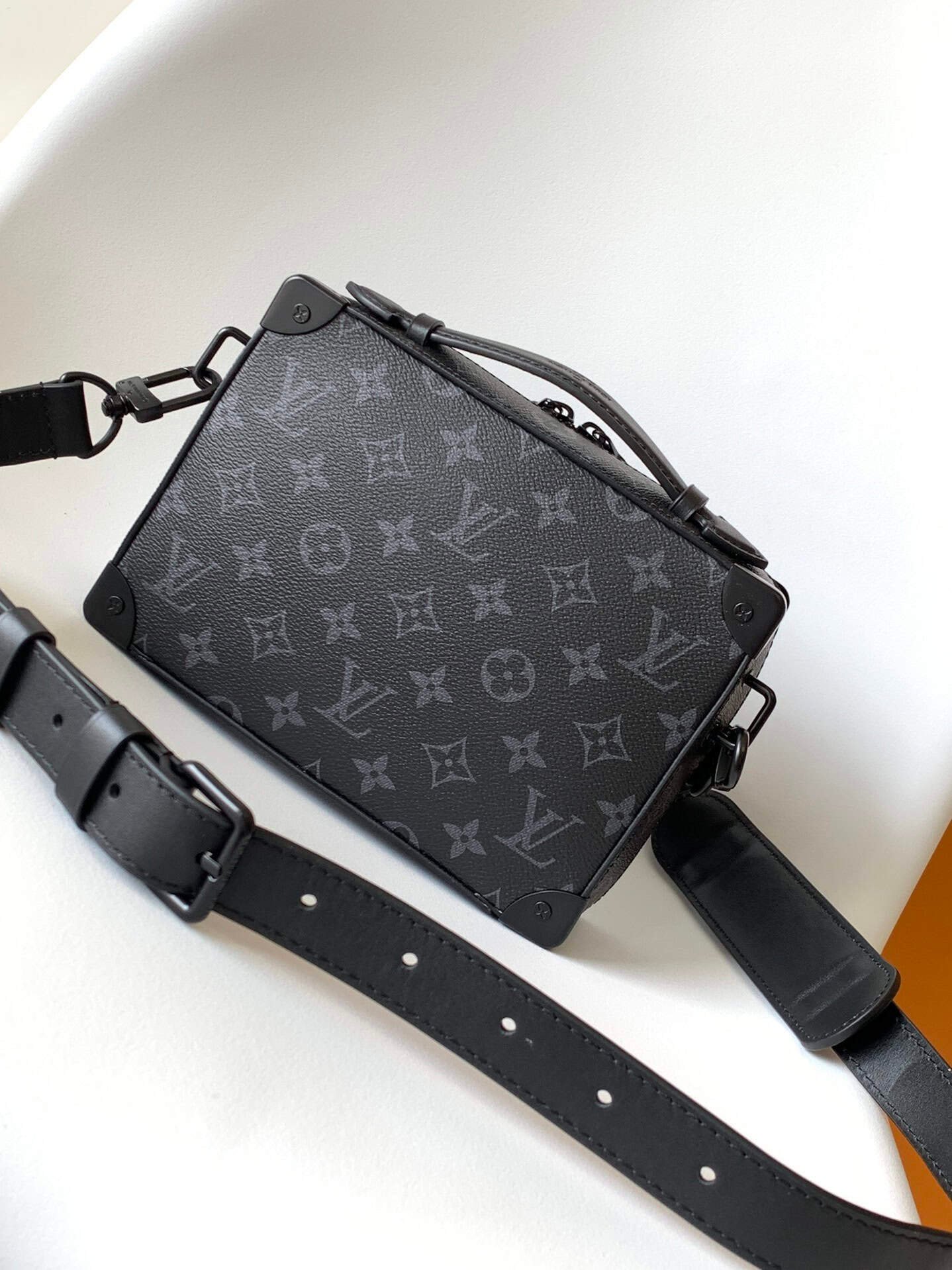 Louis Vuitton Handle Soft Trunk Handbag - Black 81529 | Sandra Bags - Image 4