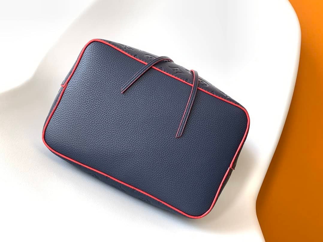 Louis Vuitton NéoNoé Medium Bucket Bag - Black/Red 23139 | Sandra Bags - Image 3