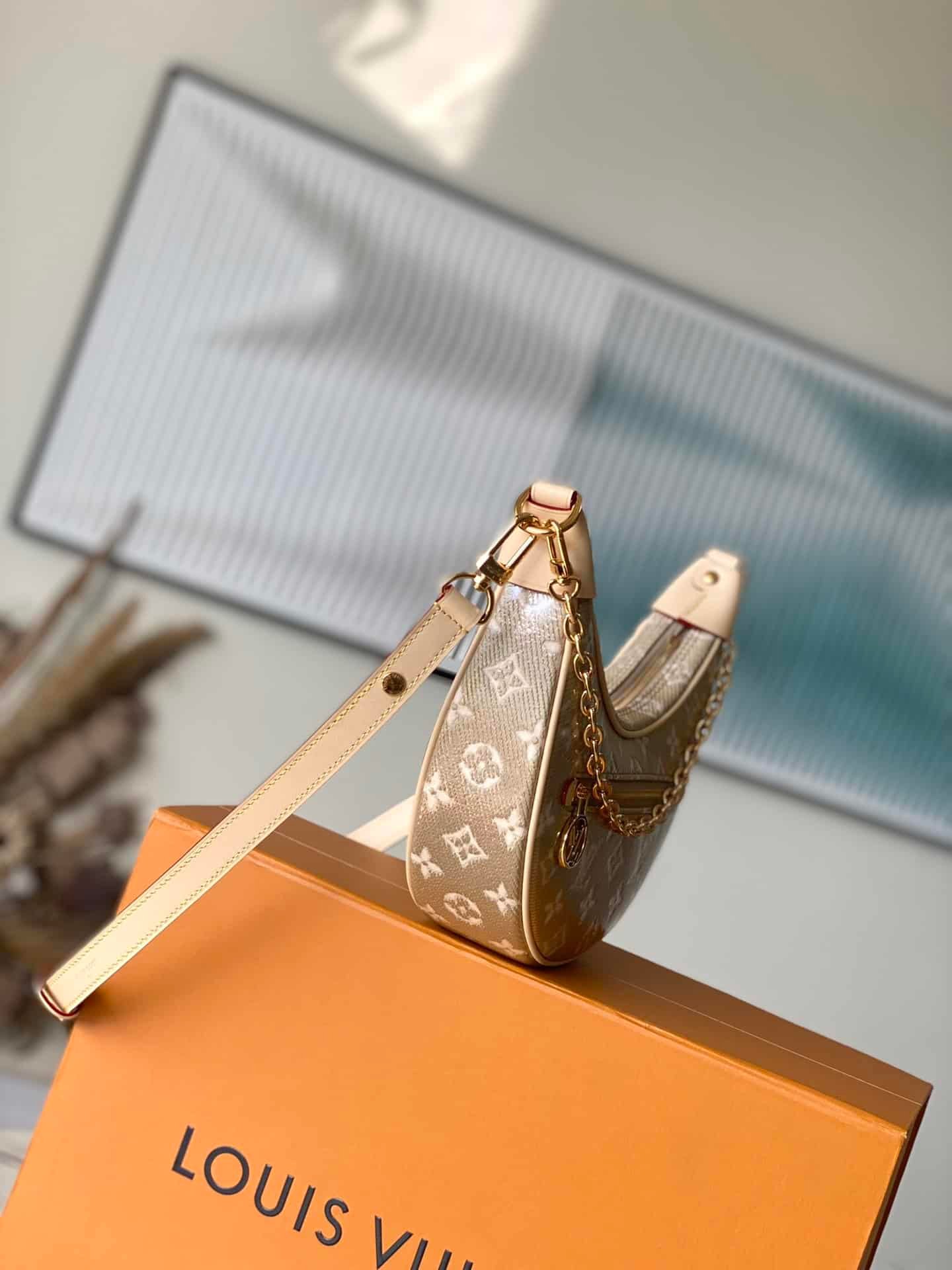 Louis Vuitton Loop Baguette Small Handbag - Gold 10341 | Sandra Bags - Image 5
