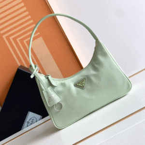 Prada Hobo Kendou's Shoulder Bags - Light Green 41799 | Sandra Bags
