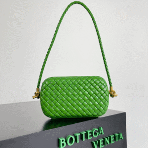 Bottega Veneta Knot Clutch Bag - Green 98165 | Sandra Bags