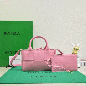 Bottega Veneta Candy Arco Super Mini Tote Bag - Pink 79733 | Sandra Bags