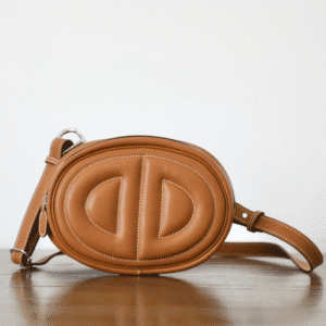 Hermes Loop Swift Waist Bag - Gold Brown 94001 | Sandra Bags