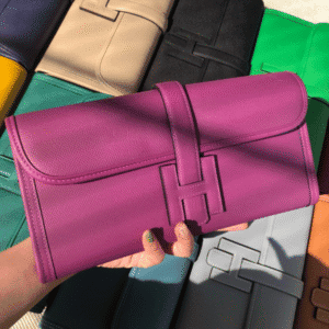 Hermes Epsom Turtledove Handbag - Sea Anemone Purple 63876 | Sandra Bags