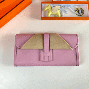 Hermes Jige Elan Clutch – Mallow Purple 60390 | Sandra Bags