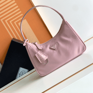 Prada Hobo Kendou's Shoulder Bags - Light Pink 67093 | Sandra Bags