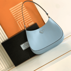 Prada Hobo Underarm Bag - Light Blue 36640 | Sandra Bags