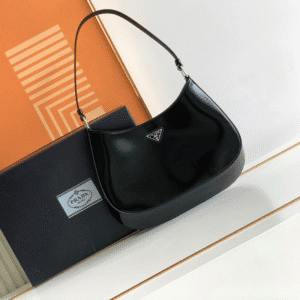 Prada Hobo Underarm Bag - Black 52129 | Sandra Bags