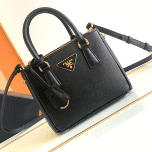 Prada Galleria Mini Killer Handbag - Black 23925 | Sandra Bags