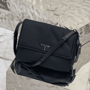 Prada Cini Series Large Messenger Bag - Black 67852 | Sandra Bags