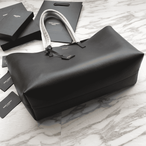 YSL Casual Plain Shopping Bag - Black 86272 | Sandra Bags - Image 4