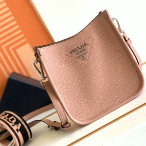 Prada Mini Shoulder Double Strap Bag - Pink 32035 | Sandra Bags