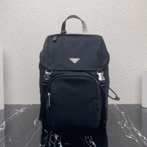 Prada Parachute Backpack - Black 72980 | Sandra Bags
