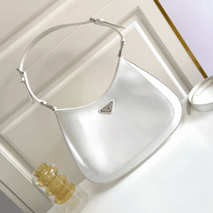 Prada Large Medieval Armpit Bag - White 73693 | Sandra Bags