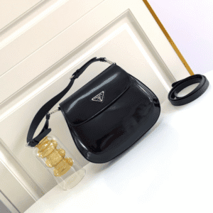 Prada Large Flap Armpit Bag - Black 68469 | Sandra Bags