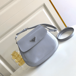 Prada Large Flap Armpit Bag - Blue 53164 | Sandra Bags