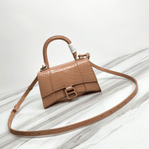 Balenciaga Hourglass Small Bag (Golden Buckle) - Cramel 70989 | Sandra Bags