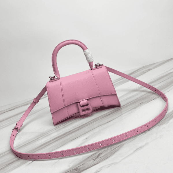 Balenciaga Hourglass Small Bag (Pink Buckle) - Pink 49786 | Sandra Bags
