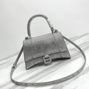 Balenciaga Hourglass Ironing Bricks - Silver 69501 | Sandra Bags