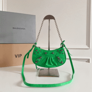 Balenciaga Le Cagole Mini Armpit Bag - Green 23155 | Sandra Bags