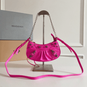 Balenciaga Le Cagole Mini Armpit Bag - Pink 33334 | Sandra Bags