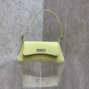 Balenciaga XX Bag Flap Small Armpit Bag - Lite Yellow 78694 | Sandra Bags