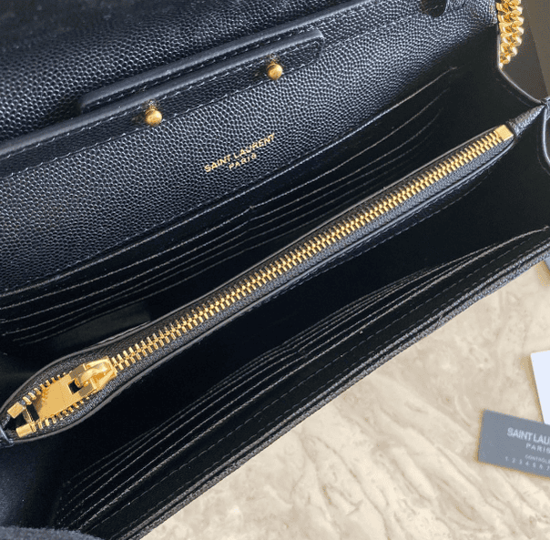 YSL Yves Saint Laurent Clutch Bag - Black 16246 | Sandra Bags - Image 5