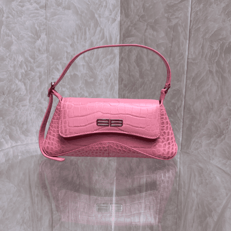 Balenciaga XX Bag Flap Small Armpit Bag - Pink 20228 | Sandra Bags