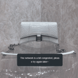 Balenciaga Hourglass Chain Bag - White 53728 | Sandra Bags