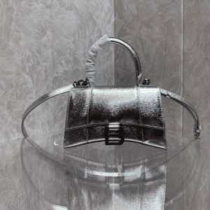 Balenciaga Heavyweight Hourglass Small Bag - Silver 74378 | Sandra Bags